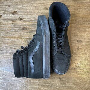 Vans Sk8-Hi Black sneakers, M size 11.5